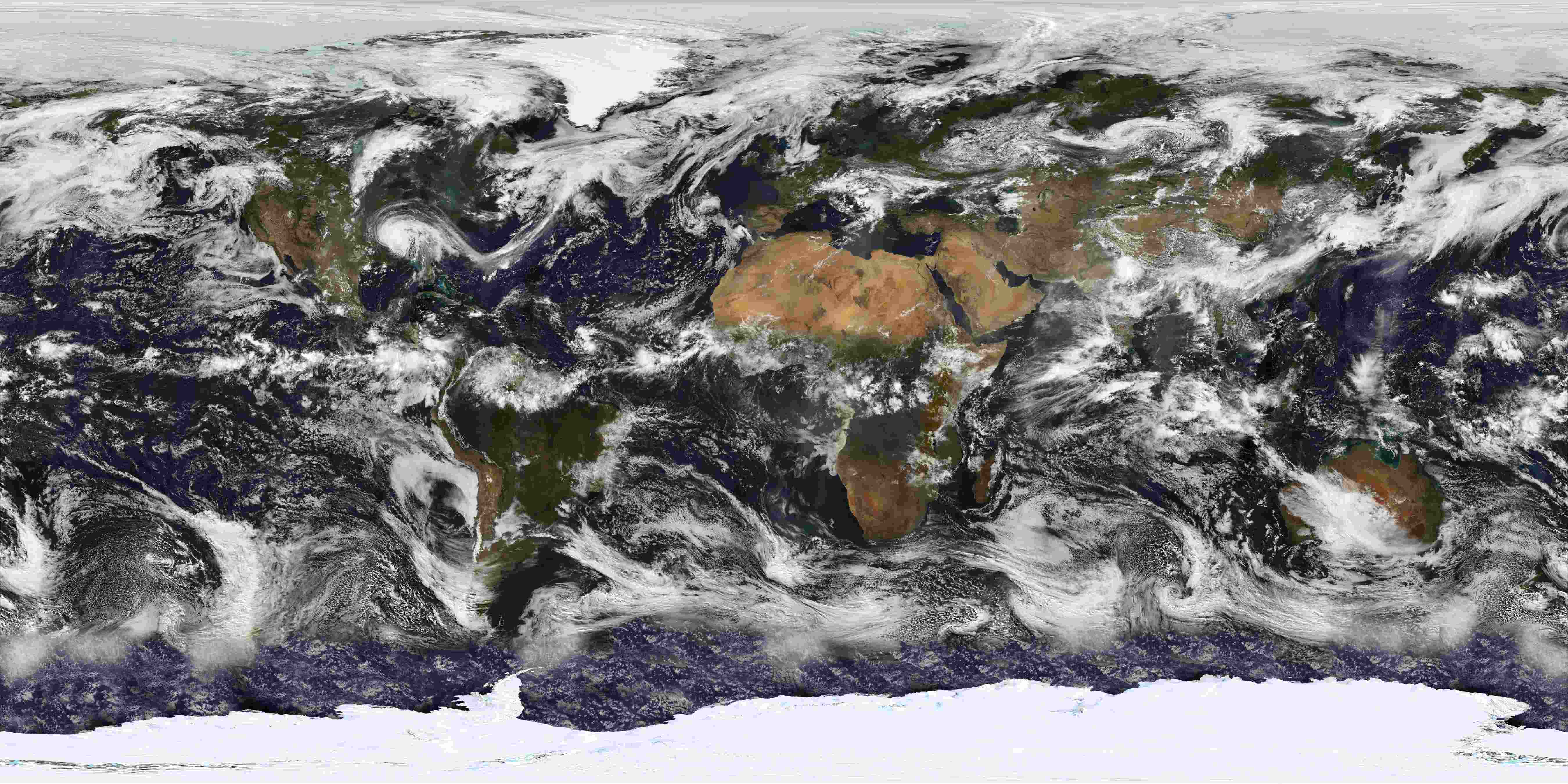 Images Wikimedia Commons/19 NASA MODIS Earth Map Of Storms.jpg
